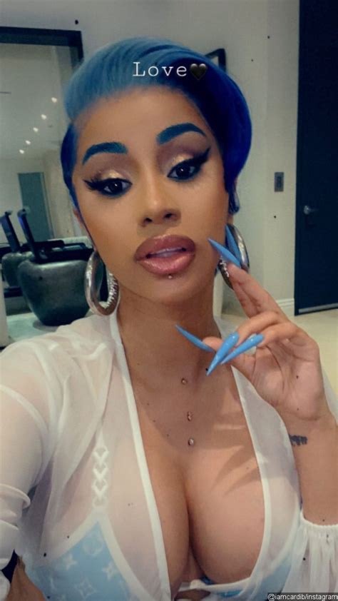 Cardi B Pleased With Result of Multiple Body Piercings After Sharing Videos of Painful Process