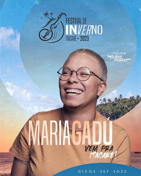 Maria Gadú é mais uma atração confirmada para o Festival de Inverno de ...