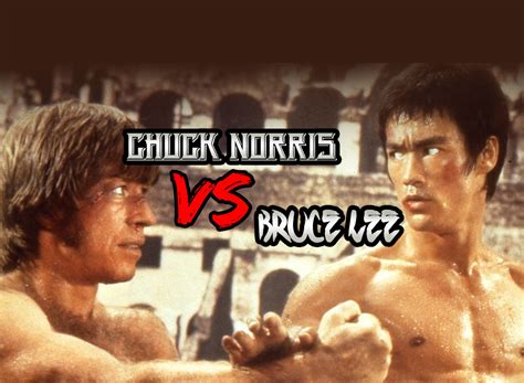 Chuck Norris Vs. Bruce Lee - Manlihood.com