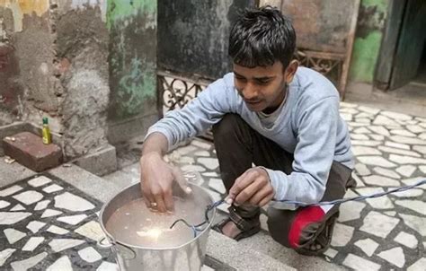 He climbed an electric pole to touch the 11,000 voltage wire that ...