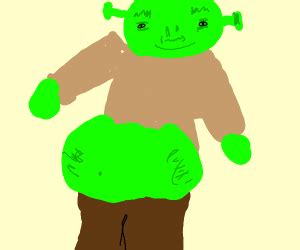 pregnant shrek - Drawception