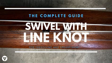 The Complete Guide | Reel's Rope With Line Knot (Using Swivel) - YouTube