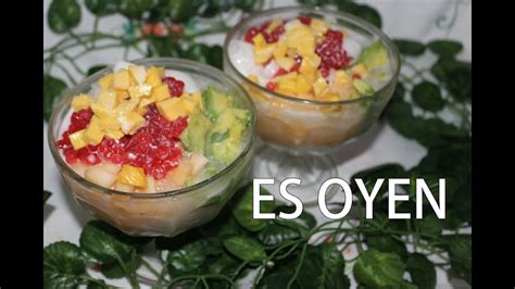 Resep "Es Oyen" #menubukapuasa segar dan bikinnya gampang - YouTube