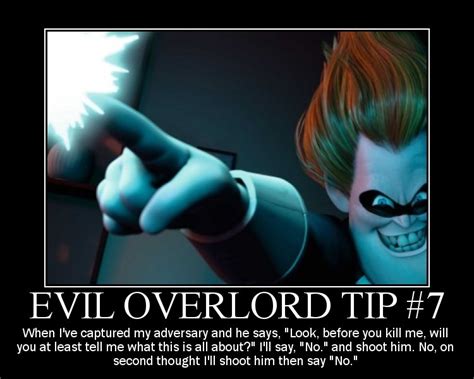 Flaming Zombie Monkeys: Evil Overlord Tips