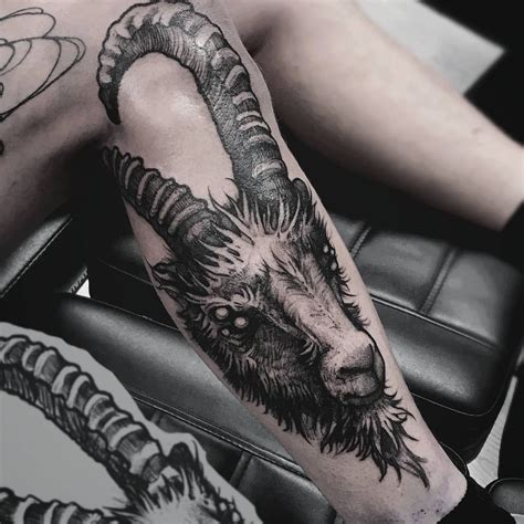 101 Amazing Goat Tattoos You Have Never Seen Before! | Tattoo goat, Tattoos, Tattoo designs