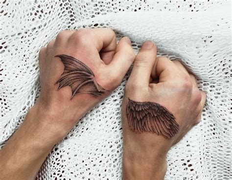 11+ Angel And Devil Wings Tattoo Ideas That Will Blow Your Mind!