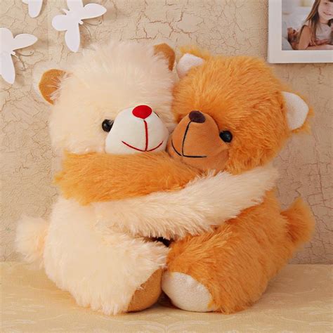 Hugging Couple Teddy Bears - Giftteens-Buy Gifts Online