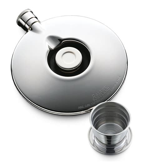 Dalvey Flask With Cup Stainless Detail - Dalvey