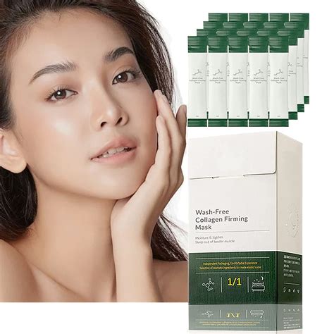 Buy Korean Collagen Face Skin Care, Wash-Free ing Facial , Essential Lifting Firming Anti Aging ...