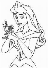 Princess aurora coloring Pages To Download And Print For Free sketch template