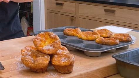 Make Michael Symon's ham and cheese muffin recipe - ABC News