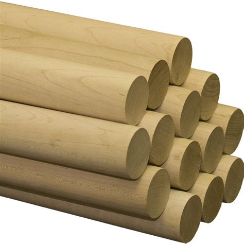 Woodpeckers® 2-3/4 Inch x 36 Inch Wooden Dowel Rod - Unfinished Hardwood Dowels For Crafts ...