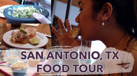 San Antonio, TX Food Tour - YouTube