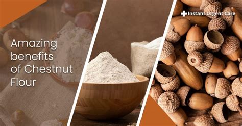 Amazing Benefits of Chestnut Flour - Instant Urgent Care