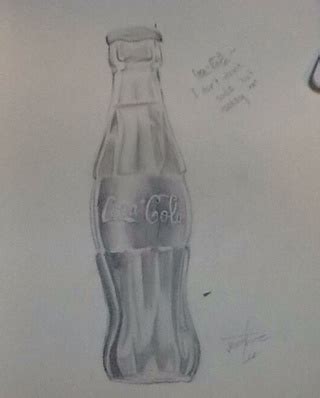 Coca Cola Bottle Sketch at PaintingValley.com | Explore collection of ...