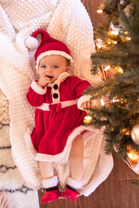 Baby’s First Christmas Photoshoot Ideas - The Boho Diaries