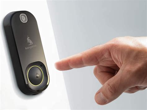 Kangaroo Doorbell Camera + Chime smart front door cam has motion-triggered notifications ...