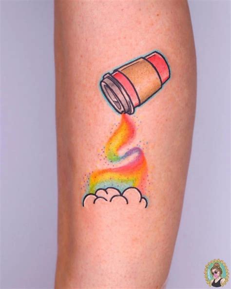 Discover 88+ cloud and rainbow tattoo best - esthdonghoadian