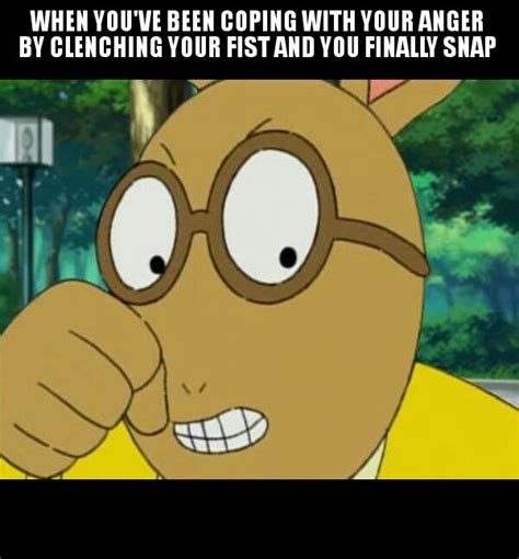 The aftermath of the arthur fist clench - Meme by bigman65 :) Memedroid