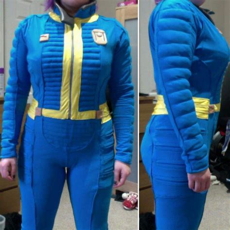 Vault suit | Cosplay Amino | Fallout vault suit, Suits, Winter jackets