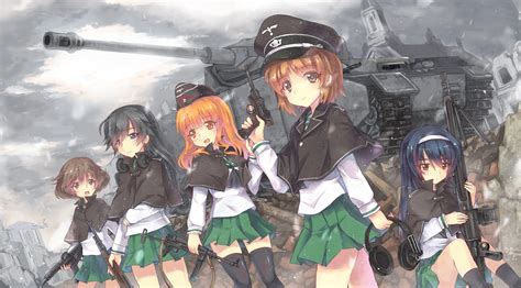 Girls und Panzer Anime HD Wallpaper