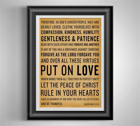 Bible Verse Prints Christian Poster Bible Verse Poster | Etsy