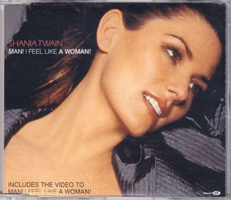 Shania Twain – Man! I Feel Like A Woman! – CD (Maxi-Single, Single ...