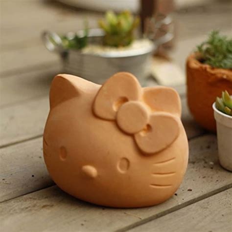 Hello Kitty Flower Pot - Etsy