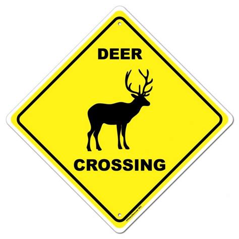 deer crossing sign meme - Google Search Corrugated Plastic Signs, Deer Crossing, Aluminum Signs ...