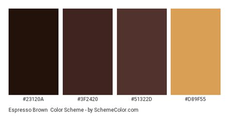 Espresso Brown Color Scheme » Brown » SchemeColor.com