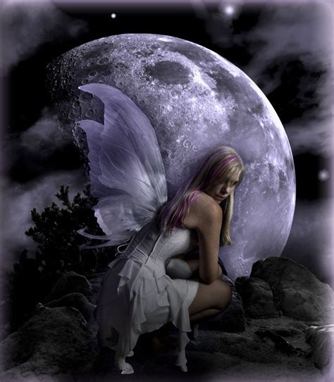 Fairy Moon Light by *KirstenStar | Beautiful fairies, Moon fairy, Fantasy fairy