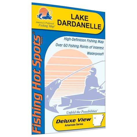 Lake Dardanelle Fishing Map - Walmart.com - Walmart.com