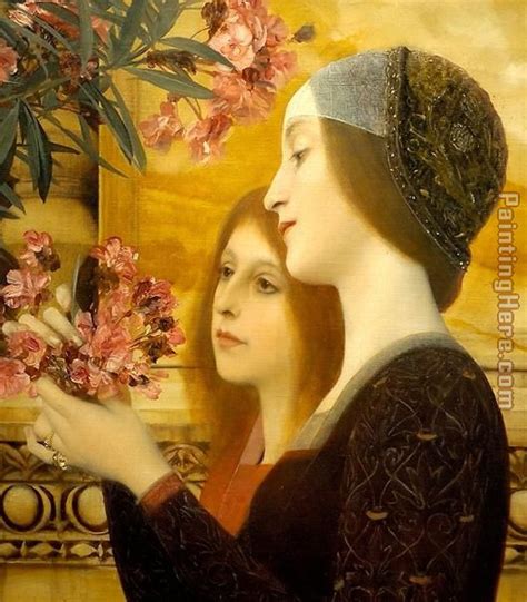 Gustav Klimt two girls with an oleander detail painting anysize 50% off - two girls with an ...
