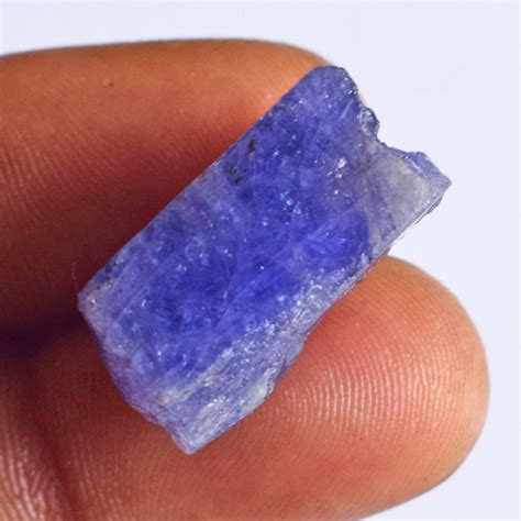 Natural Blue Tanzanite Rough Gemstone From Tanzania Size | Etsy