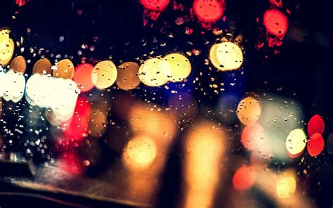 Night City Rain Lights Wallpapers - Top Free Night City Rain Lights ...