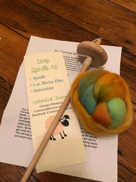 Drop Spindle Drop Spindle Kit Learn to Drop Spindle Kit Top | Etsy