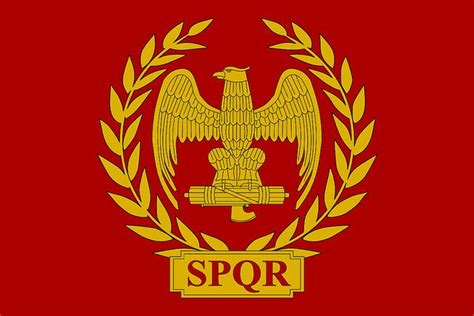 Flag of the Roman Empire | Roman empire, Roman history, Ancient romans