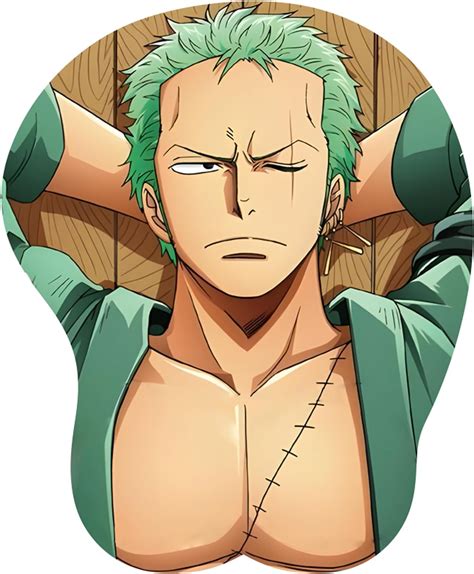 Amazon.com: DucoV ONE Piece Roronoa Zoro 3D Anime Mouse Pads Silica GelWrist Support Mouse Pad ...