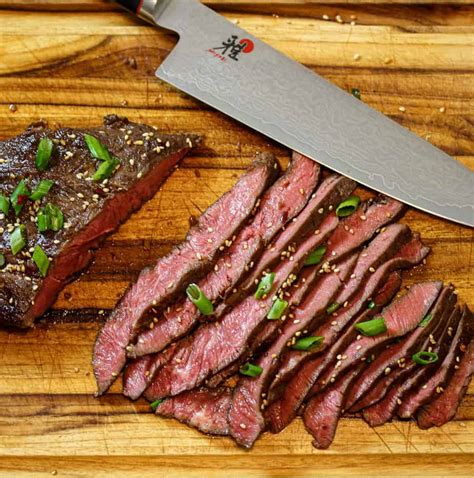 Sous Vide Asian Marinated Flank Steak - Sous Vide Ways