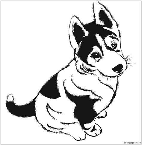 Puppies Coloring Pages - ColoringBay