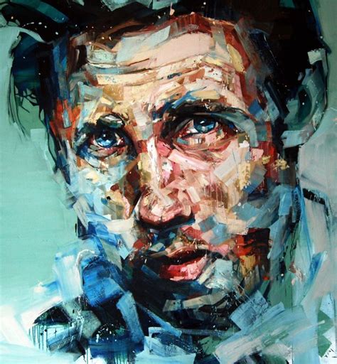 Saatchi Art Artist: Andrew Salgado; Oil 2012 Painting "The Conversation" | Arte del retrato ...