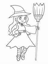 Witches Coloring Pages sketch template