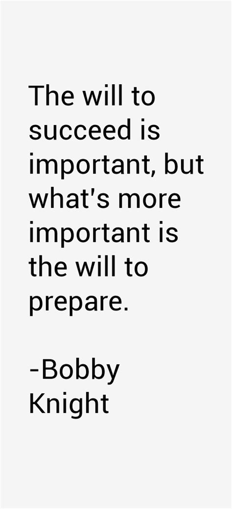 Bobby Knight Quotes & Sayings