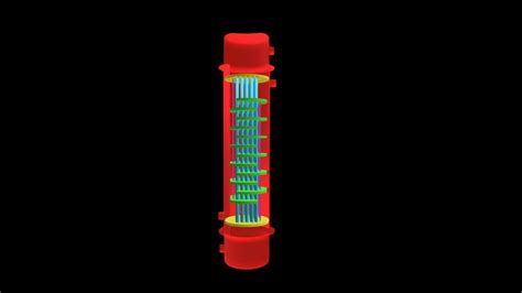 Shell and Tube Heat Exchanger - Download Free 3D model by dubey.ujjwal1994 [2551fb0] - Sketchfab