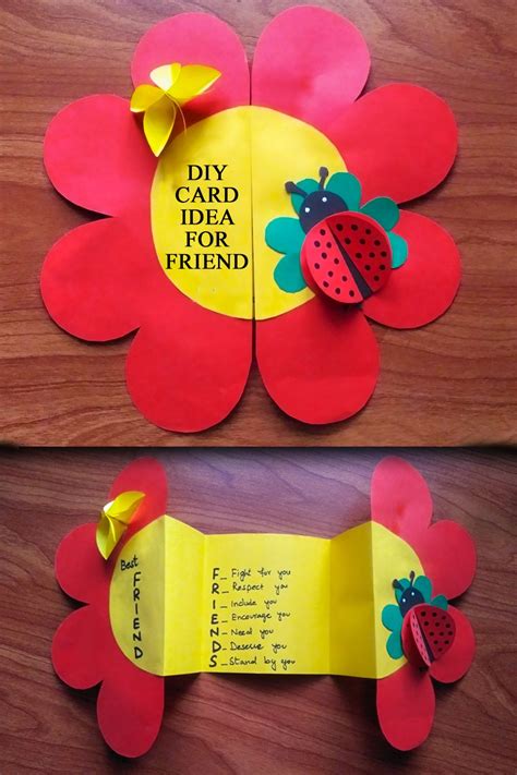 Friendship Day Card Making Ideas - Homemade Cards For Kids To Make How Wee Learn / Table of ...