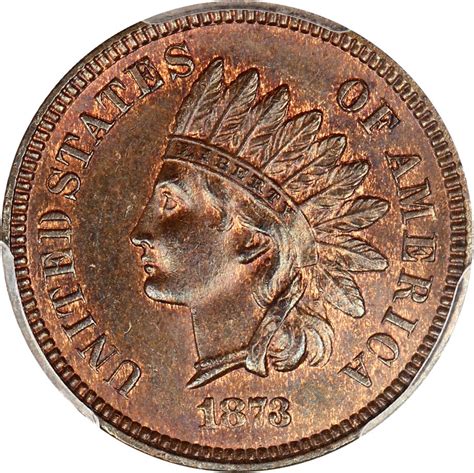 1873 Indian Head Penny Closed 3 BN Pricing Guide | The Greysheet