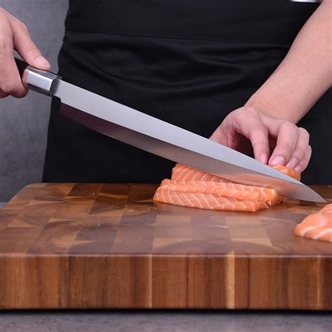 Professional Japanese Sashimi Knife Yanagiba Filleting Knives Sushi ...