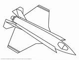 Printable Fighter Jet Coloring Pages sketch template