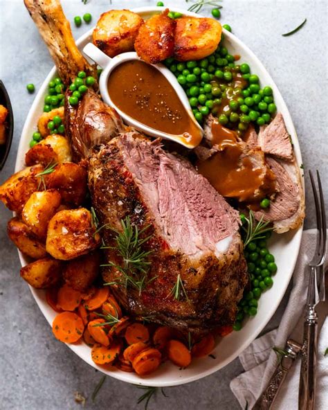 Roast Lamb Leg with Gravy | RecipeTin Eats