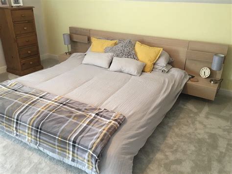 Super King size wooden bed from Ikea with mattress | in Maidstone, Kent | Gumtree